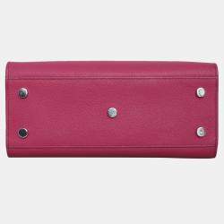 Pre Owned Saint Laurent Paris Grained Nano Sac De Jour Satchel Bag