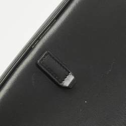 Pre Owned Saint Laurent Black Leather Mini LE 5 À 7 Bag