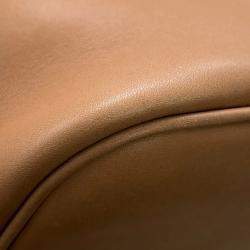 Pre Owned Saint Laurent Paris Cabas Rive Gauche Beige Leather