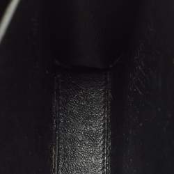 Pre Owned Saint Laurent Off White Leather Mini Cassandra Top Handle Bag