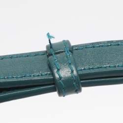 Pre Owned Saint Laurent Green Leather Baby Classic Sac De Jour Tote