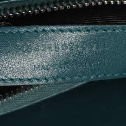 Pre Owned Saint Laurent Green Leather Baby Classic Sac De Jour Tote