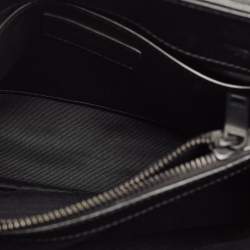 Pre Owned Saint Laurent Black Quilted Leather Small Loulou Shoulder Bag