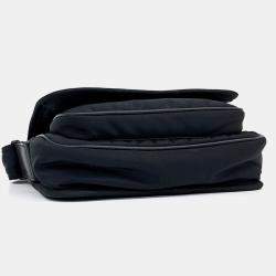 Pre Owned Saint Laurent Paris Black Fabric Niki shoulder bag