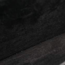 Pre Owned Saint Laurent Black Croc Embossed Leather Medium Sunset Shoulder Bag