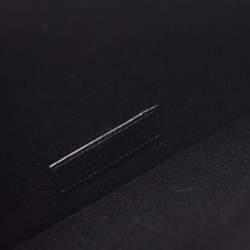 Pre Owned Saint Laurent Red Leather Zip Flat Pouch