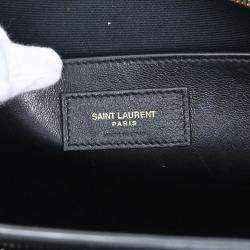 Pre Owned Saint Laurent Black Uptown 2way Handbag