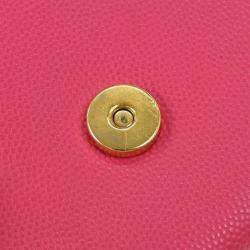 Pre Owned Saint Laurent Pink Leather Kate Shoulder Bag  