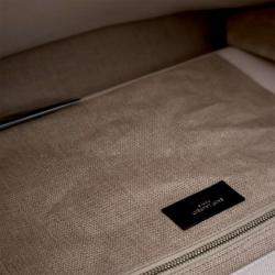 Pre Owned Saint Laurent Large Canvas Rive Gauche Tote