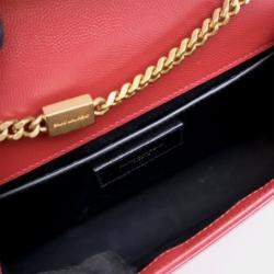 Pre Owned Saint Laurent Small Calfskin Kate Bag