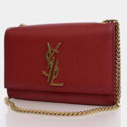Pre Owned Saint Laurent Small Calfskin Kate Bag