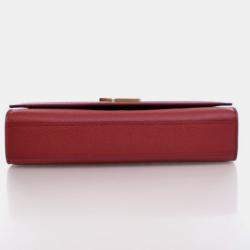 Pre Owned Saint Laurent Small Calfskin Kate Bag