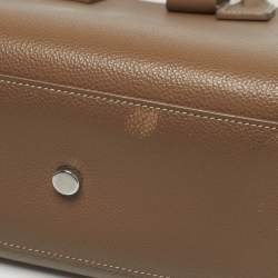 Pre Owned Saint Laurent Beige Leather Baby Classic Sac De Jour Tote