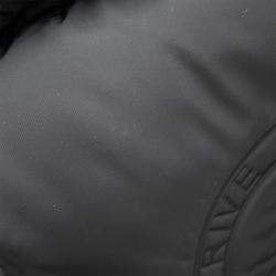 مملوكة مسبقًا Saint Laurent Paris Rive Gauche Bucket Bag Black Nylon Leather