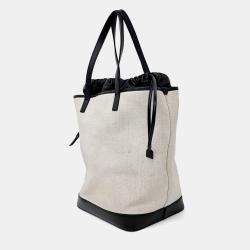 Pre Owned Saint Laurent Paris Teddy Shopper Bag