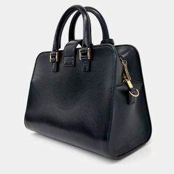 Pre Owned Saint Laurent Paris Monogram Cabas Bag Baby