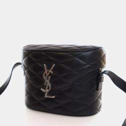 Pre Owned Saint Laurent Lambskin June Box Bag
