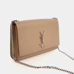 Pre Owned Saint Laurent Calfskin Kate Bag