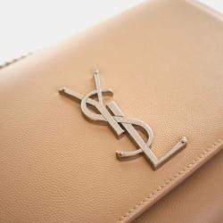 Pre Owned Saint Laurent Calfskin Kate Bag