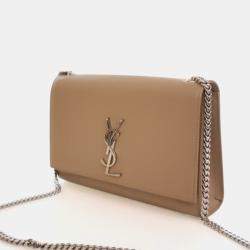 Pre Owned Saint Laurent Calfskin Kate Bag