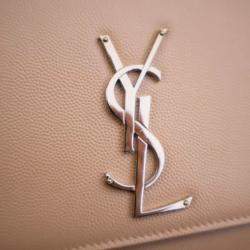 Pre Owned Saint Laurent Calfskin Kate Bag