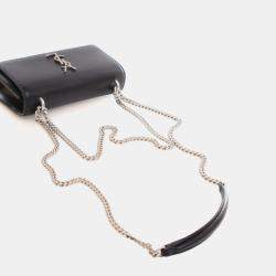 Pre Owned Saint Laurent Mini Calfskin Sunset Flap Bag