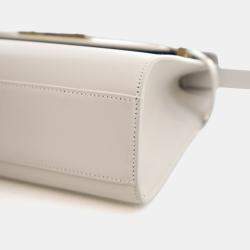 Pre Owned Saint Laurent Medium Leather Manhattan Shoulder Bag