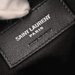 Pre Owned Saint Laurent Black Rivington Crossbody Bag