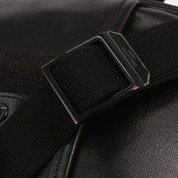Pre Owned Saint Laurent Black Rivington Crossbody Bag