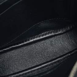 Pre Owned Saint Laurent Black Leather Mini Love Blogger Crossbody Bag