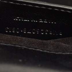 Pre Owned Saint Laurent Black Leather Medium Kate Tassel Shoulder Bag