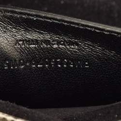 Pre Owned Saint Laurent Gold Leather Cassandre Clutch