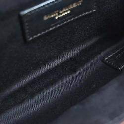 Pre Owned Saint Laurent Red Leather Shoulder Angie Chain Bag