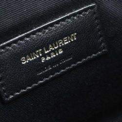 Pre Owned Saint Laurent Red Leather Shoulder Angie Chain Bag