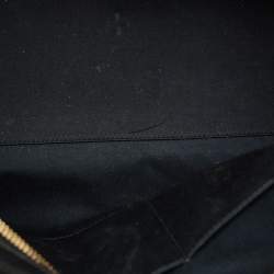 Pre Owned Saint Laurent Black Leather Medium Cabas Chyc Tote