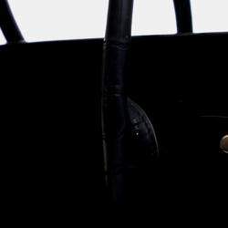 Pre Owned Saint Laurent Small Embossed Crocodile Nubuck Sac De Jour