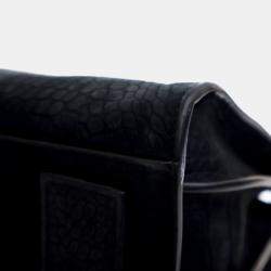 Pre Owned Saint Laurent Small Embossed Crocodile Nubuck Sac De Jour