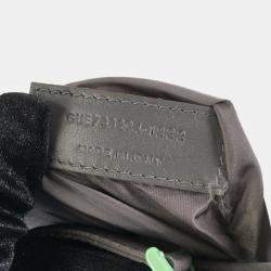 Pre Owned Saint Laurent Nylon Le 5 A 7 Hobo