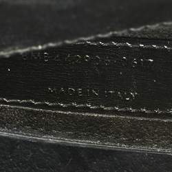 Pre Owned Saint Laurent Black Leather Medium Sunset Shoulder Bag