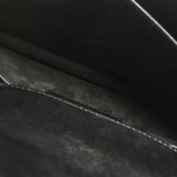 Pre Owned Saint Laurent Black Leather Medium Sunset Shoulder Bag