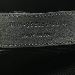 Pre Owned Saint Laurent Dark Grey Leather Small Classic Sac De Jour Tote