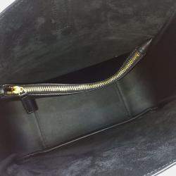 Pre Owned Saint Laurent Paris Black Leather LE 5 A 7 Small Hobo Bag