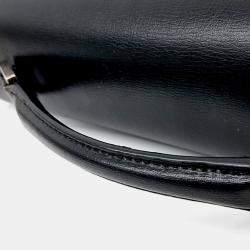 Pre Owned Saint Laurent Paris Black Leather Bellechasse Bag