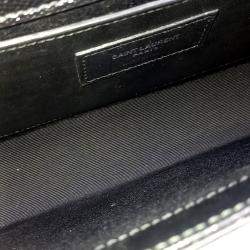 Pre Owned Saint Laurent Paris Black Leather Kate Bag