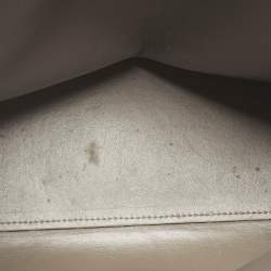 Pre Owned Saint Laurent Dark Beige Leather Baby Classic Sac De Jour Tote