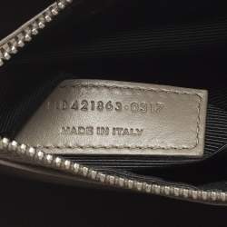 Pre Owned Saint Laurent Dark Beige Leather Baby Classic Sac De Jour Tote