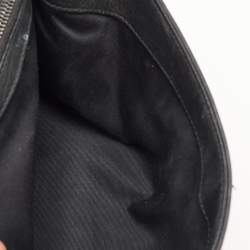 Pre Owned Saint Laurent Black Leather Niki Medium Flap Shoulder Bag