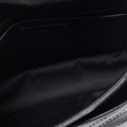 Pre Owned Saint Laurent Black Matelassé Leather Baby Niki Chain Shoulder Bag