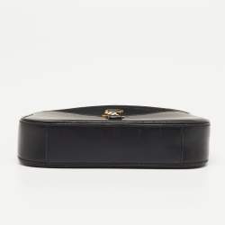 مملوكة مسبقًا حقيبة كتف سان لوران باريس لو 5 À 7 صغيرة جلد أسود