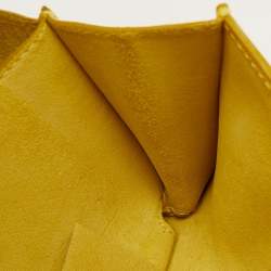 Pre Owned حقيبة كروس بودي سلسلة صغير جلد أصفر سان لوران